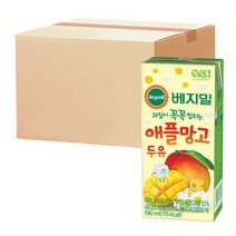 베지밀 애플망고 두유 190ml 64개