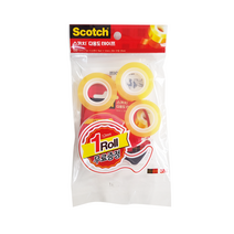 스카치 다용도 테이프 디스펜서522D ( 12mm ) + 리필 4롤, 1세트