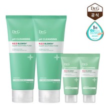고운세상 닥터지 [닥터지] (1+1) 레드 블레미쉬 클리어 수딩 폼 150mL + 30mL 2개 증정, 단품없음