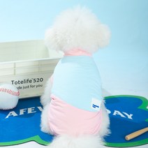 환견복 환묘복 수술복반려동물 고양이수술복, XS가슴둘레 31cm 권장 1-3캐티, E.베리베리 밀크쉐이크 선스크린 셔츠 UPF50 블루핑