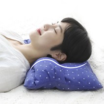 수니홈 경추 목베개 메밀 낮은 수건 숙면 마약 거북목 일자목 목디스크 베개 아님