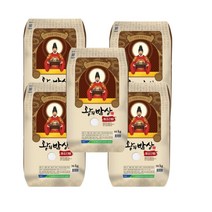 청원생명농협 2022년 햅쌀 왕의밥상 쌀 백미 상등급, 5개, 10kg