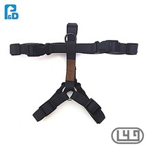 볼로네즈 강아지가슴줄 미니핀 개하네스 H형 그레이, 상세페이지 참조