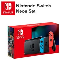 스위치 그레이 조이 콘 게임 콘솔 세트 6.2 인치 LCD 화면 4.5 ~ 9 시간 배터리 수명 3 가지 모드, CHINA, Nintendo Switch Neon