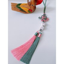 그레이스 샵 나연한복노리개 전통한복노리개 한복장신구 한복소품 두색태슬 한복 액세서리 한복노리개