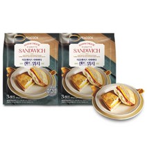 피코크 더블햄치즈 치아바타 샌드위치 2팩 20% 중복쿠폰/유통기한 23.02.18, 피코크 더블햄치즈 치아바타 샌