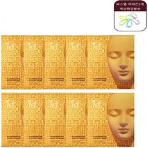 [id/골드팩] 안면피부거장 아이디 골드마스크팩 1박스*파스텔 헤어끈2개, 10박스+사은품