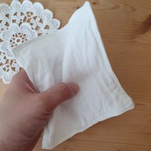 바로 사용하는 무형광 소창 선세탁 2겹 3겹 면 화장솜/먼지없는 다회용 면 화장솜 13X13 1P(선세탁선택가능), 3겹(선세탁O)