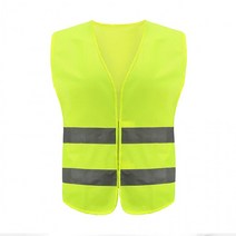 베이직 라이트 빛반사 안전조끼 작업용조끼 배달조끼 반사조끼 야광조끼 형광조끼 공사장조끼 방법조끼, 오렌지_2개