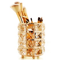 인뮤즈 크리스탈 브러쉬 정리함 골드, 1개