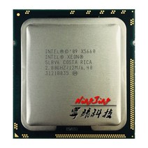 인텔 제온 프로세서 x 2.8 4 GHz 6 코어 12 스레드 95W LGA 1366 소켓, 한개옵션0