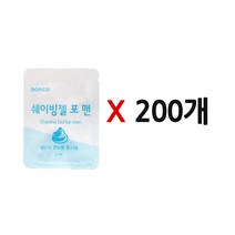 도루코 일회용 쉐이빙젤 3ml x 100개 쉐이빙 젤, 2개