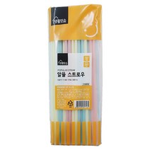 생활미소 알뜰 스트로우, 1개, 50개입