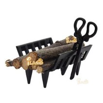 앤틱벽난로 미니 벽난로 구식 굴뚝 액세서리 집 장식용 미니어처 가구 장난감 인형 주방 스토브 어린이 선물용, 얼룩덜룩 한