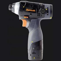 Aimsak 긴 내구성 14.4V 무선 임팩트드라이버 강한모터 너트작업 전동임팩