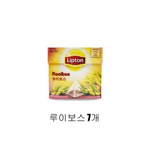 YB[미르쇼핑] 립톤 허브티10T 캐모마일&페퍼민트&루이보스&로즈마리&라임&레몬버베나! 세계 1위 차 브랜드!!!, 루이보스 7개