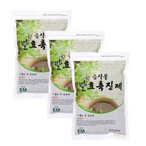 이엠나무 음식물 쓰레기 발효 촉진제 퇴비 만들기 텃밭 비료 800g 3개, 800g × 3개