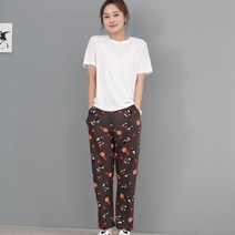 투와이 디즈니 남성 여성 아이스 쿨바지 Y21