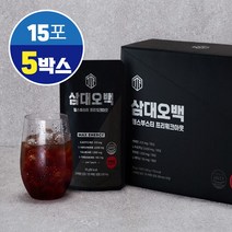 헬스 부스터 아르기닌 타우린 테이닌 블랙마카 녹용 과라나추출물, 5개, 15포