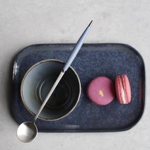 자취방 필수템 스텐 머들러 롱 티스푼 앤틱 빈티지 스터 아이스크림스푼 긴수저 스틱, 1개, 그린