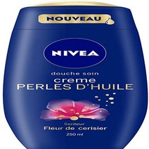 니베아 진주 벚꽃 샤워 크림 250ML-4 팩 오일, 250ml