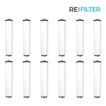 리필터 듀벨 샤워애 샤워기필터 호환필터 12ea, 없음