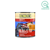 본덱스 오일스테인(MATT) (750ml), [조색]뉴 크림화이트