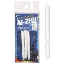 바코 전자케미 씨라인 포인트케미 줄보기캐미, 녹색 3개입 425배터리