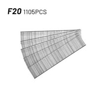 손 타카 총 타카핀 1105 세트 F15F20F25F30 네일건 스트레이트 브래드 네일 304 스테인레스 스틸 스테이플러 네일러 스테이플 목공 전동 공구, CHINA, F20, F20