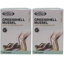 Mothernest 마더네스트 초록입홍합 글루코사민 100캡슐 2팩 Greenshell Mussel with Glucosamine