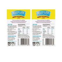 에어로플레인 젤리 라이트 망고 패션프루트 9g 2개 Aeroplane Jelly Lite Mango Passionfruit, 2팩