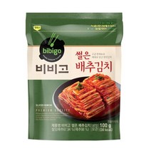 CJ더마켓 집반찬 집밥 가정식 자취템 탑티어 비비고 썰은배추김치 배추 총각 열무 국산 업소용 김치 100G, 27개