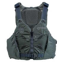 Astral V-Eight Fisher 구명조끼 PFD 카약 낚시 레크리에이션 및 투어링용 페블 그레이 L/XL, Medium/Large, Medium/Large, Pebble Gray