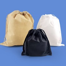 부직포 조리개 파우치 50gsm 신발주머니 보관용 다용도 주머니 더스트백