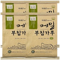 봉평 메밀 부침가루 800g / 메밀가루 메밀전 부침 부침개가루, 0.8kg, 4개