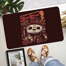 일본 더 그레이트라멘 오프 가나가와 아트 프린트 플란넬 바닥 욕실 매트 장식 카펫 미끄럼 방지 거실 주방, A11_50x80 cm