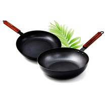 이탈리코 무쇠주물 무쇠주물 웍28cm+후라이팬 28cm 2종세트, 주물궁중팬28cm+후라이팬28cm