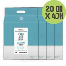 위위패드 강아지패드 프리미엄 애견 배변패드 6종 모음, 4개