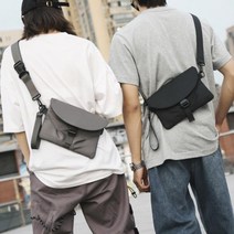 남자 여자 캐주얼 스트릿 크로스백 가방