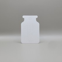 보틀 악세사리택 헤어핀택 100매, 화이트(펄박)