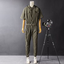 공군 정비사 점프수트 정비복 카키 국방색 밀리터리 점프슈트 항공