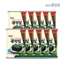 백제광천김 파래 전장김 20g 12봉