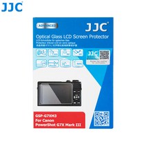 [JJC] 캐논G7X Mark3 EOS 850D EOS M200 카메라 강화유리 액정보호필름, 보호필름