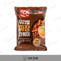 동원 떡볶이의신 짜장라볶이, 2개, 372g