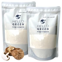 헬로우그린 100% 국산 표고버섯 가루 250g 천연 조미료 표고버섯파우더, 표고버섯분말 250gx2팩