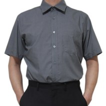 감탄사 메노모소 남성용 빅사이즈 일자핏 반팔셔츠
