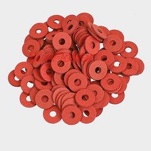 500pcs M2 M2.5 M3 M4 M5 M6 M8 강철 패드 절연 와셔 빨간 종이 M, 01 M2X4X0.5 (500pcs)