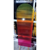 파티션 칸막이 원룸 현관 주방 가림막 분할 사무실, 커스텀 컬러 장홍 유리 모델