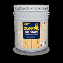 PPG 올림픽 프리미엄 오일 스테인 18.9L, 713 Oxford Brown, 18900ml, 1개