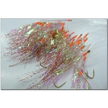 원낚시 열기반짝이 묶음바늘 100개 카드채비 열기바늘, 1개